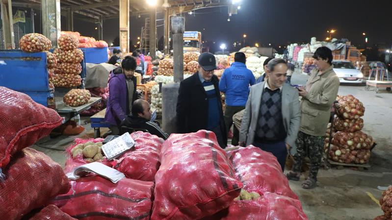 ۳۵۰ تن سیب زمینی وارد بازار تهران شد