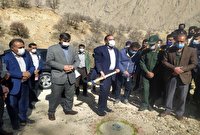 کهگیلویه و بویراحمد؛ کلنگ زنی طرح بهسازی جاده ارتباطی روستای کَمَک‌ها