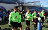 هفته سیزدهم لیگ برتر فوتبال اکبریان داور دیدار ذوب آهن با نساجی مازندران
