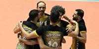 لیگ برتر والیبال باشگاه‌های کشور پیروزی سپاهان بر سایپای تهران