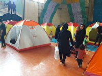 آمادگی مدارس دنا برای اسکان مردم زلزله زده