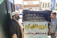 به همت دفتر آیت الله وحید خراسانی؛ امداد رسانی به زلزله زدگان در شهرستان دنا