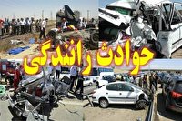 سه راهی جندق - چوپانان سه کشته و دو مصدوم در برخورد ام وی ام با کامیون