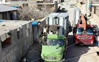 امروز؛ نصب کانکس های اهدایی رهبرمعظم انقلاب در منطقه دنا