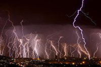 صاعقه زدگی ۵ نفر در منطقه عشایری لوداب 