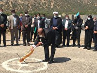 کلنگ زنی۳ طرح عمرانی در سی سخت 