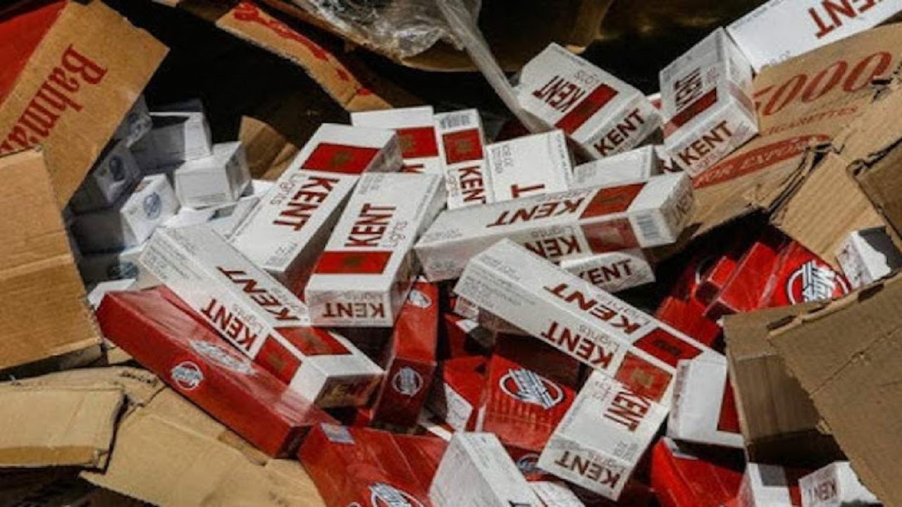 کشف۴۱ هزار و ۱۰۰ نخ سیگار قاچاق در گچساران 