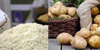 تعادل قیمت سیب زمینی و برنج در استان