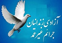 آزادی زندانی جرائم غیر عمد در زندان‌های استان 