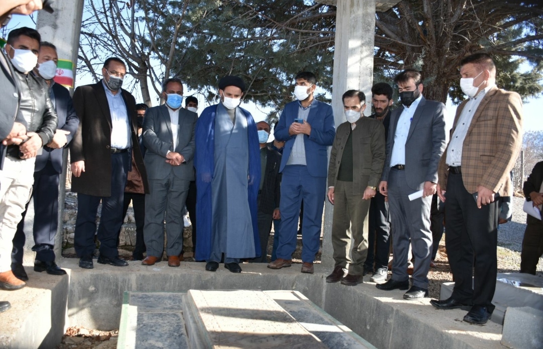 نماینده شهرستان های بویراحمد،دنا ومارگون در روستای موگر /تصاویر 