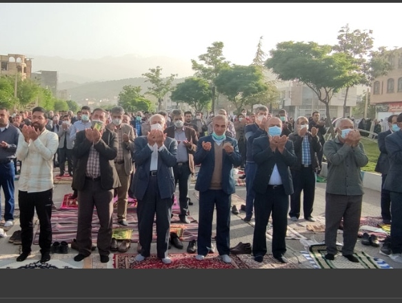 نماز عید سعید فطر در یاسوج اقامه شد/تصاویر 