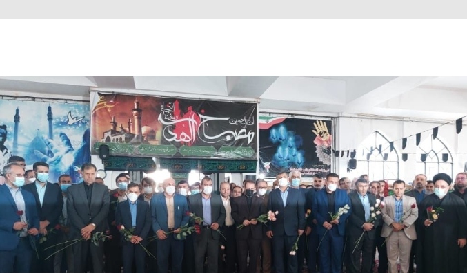 غبارروبی و گلباران گلزار شهدای کهگیلویه و بویراحمد
