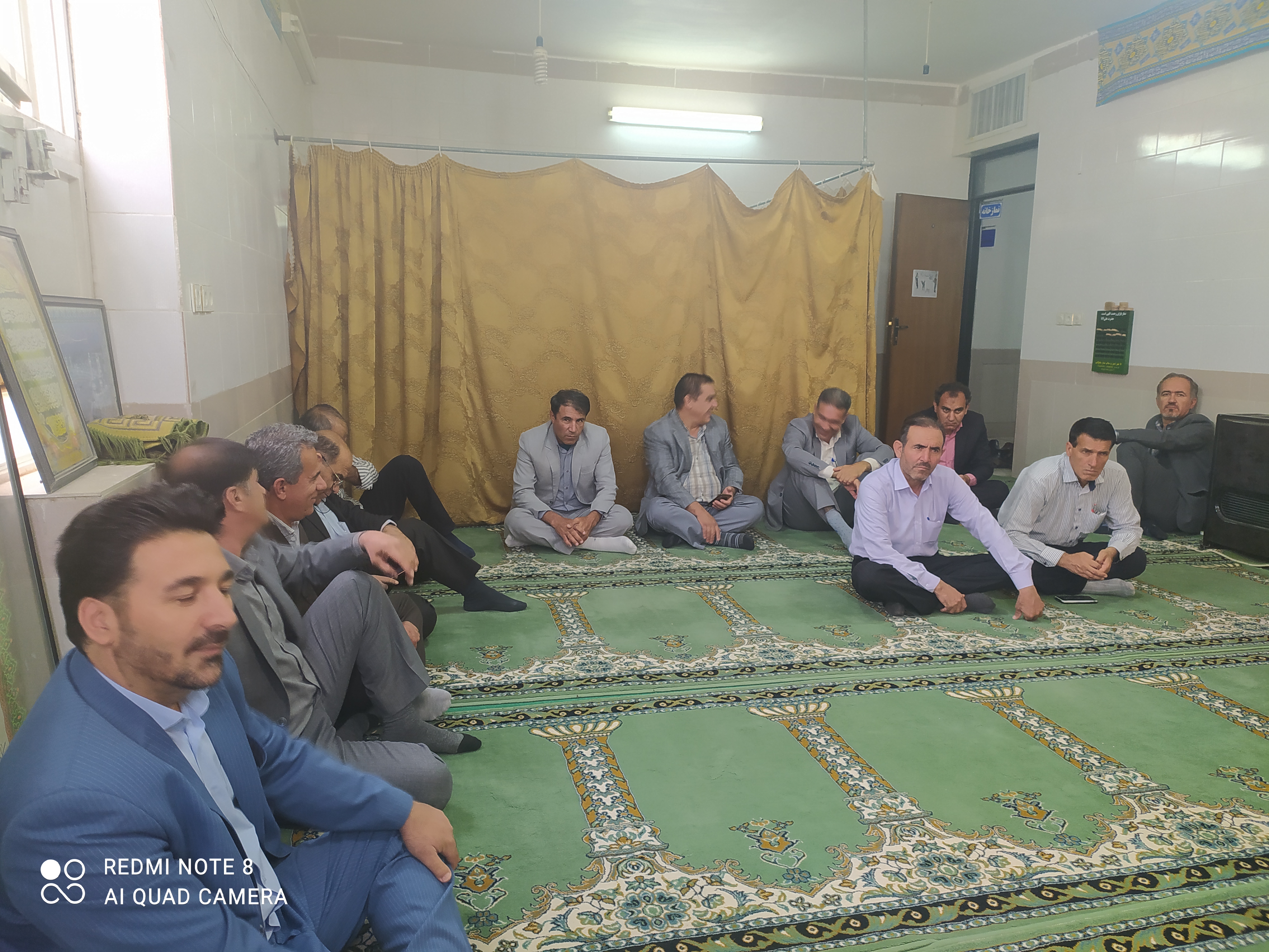 برپایی جشن میلاد امام هشتم حضرت علی بن موسی الرضا (ع) در نمازخانه مدیریت تعاون روستایی کهگیلویه و بویراحمد 