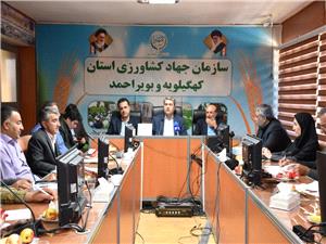 رئیس سازمان جهاد کشاورزی استان کهگیلویه و بویراحمد: رفع تداخلات 400 پلاک کشاورزي؛ افزايش 2.5 برابري اعتبارات استاني