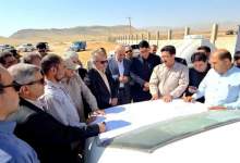 بازدید استاندار کهگیلویه و بویراحمد از کارخانه خودروهای هیبریدی و سد سقاوه مارگون + تصاویر