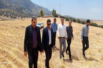 سفر یک روزه رئیس سازمان جهاد کشاورزی کهگیلویه و بویراحمد به شهرستان بهمئی